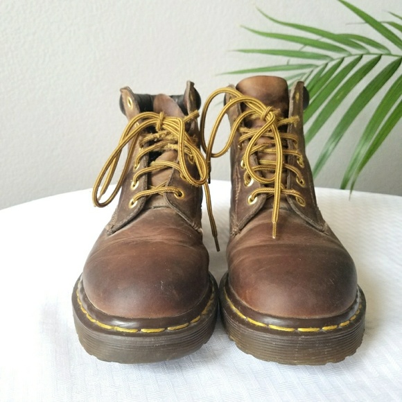 Dr Martens Brown Leather Air Cushion 